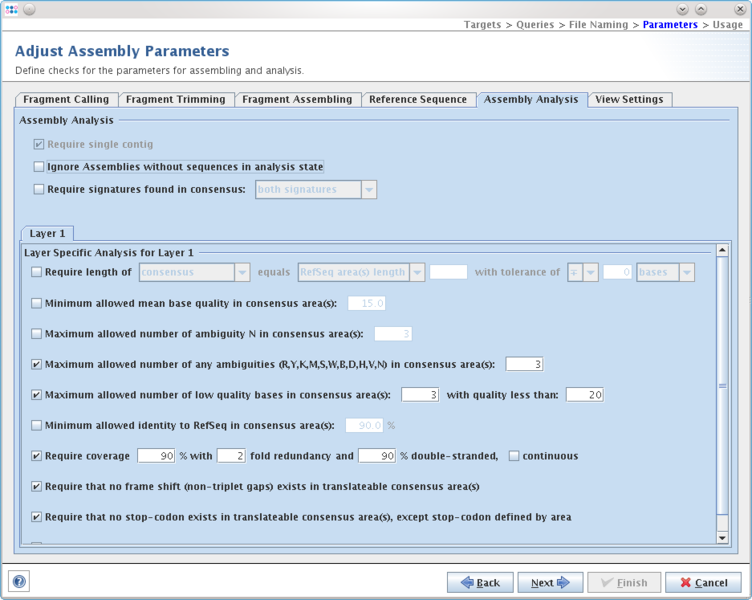 File:Seqsphere task template choose assembly parameters.png
