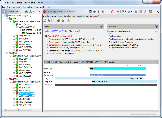 Seqsphere tutorial nmengsanger import 06 failedtarget.png