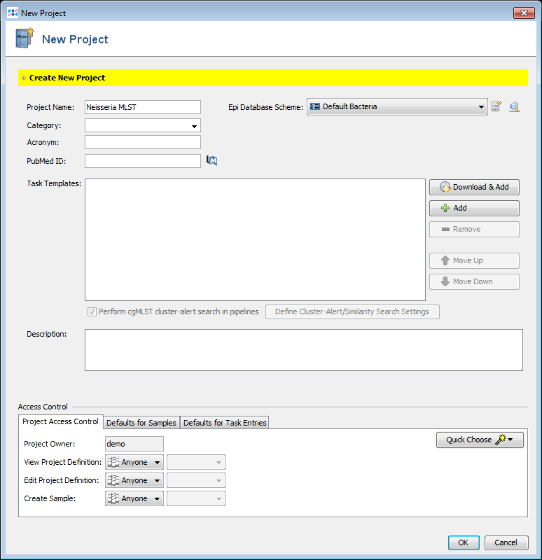 Seqsphere tutorial adhoc newproject1.png