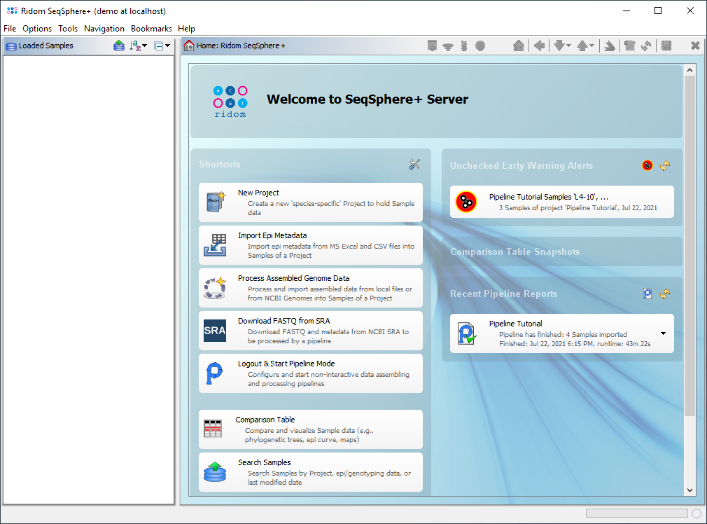 Seqsphere pipeline browse reports0.png